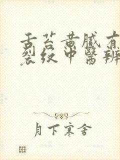 舌苔黄腻有齿痕裂纹中医辨证