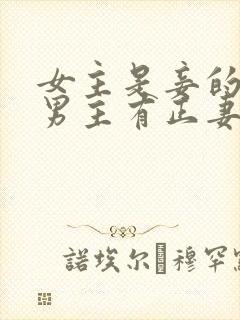 女主是妾的虐文男主有正妻