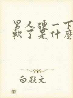 男人硬一下子又软了是什么原因