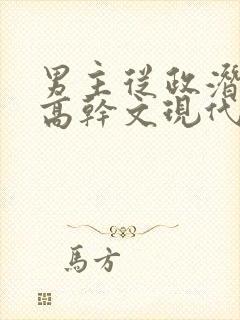 男主从政潜女主高干文现代