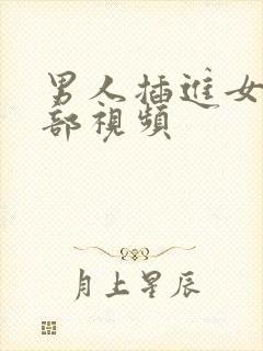 男人插进女人下部视频