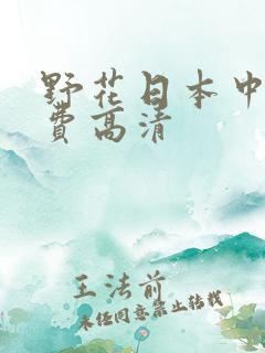 野花日本中文免费高清