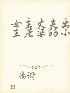 女主丈夫出轨男主老婆的小说