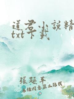 道君小说精校版txt下载