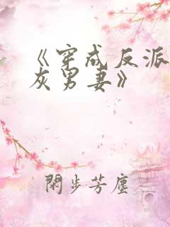 《穿成反派的炮灰男妻》