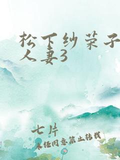 松下纱荣子背德人妻3