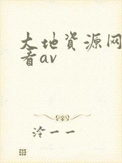 大地资源网免费看av