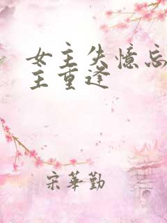 女主失忆忘了男主重逢