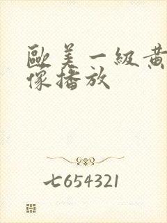 欧美一级黄色录像播放