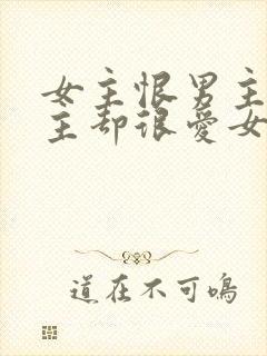 女主恨男主但男主却很爱女主的小说