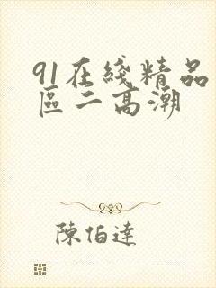 91在线精品一区二高潮