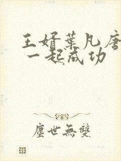 王婿叶凡唐若雪 一起成功