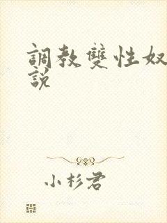 调教双性奴隶小说