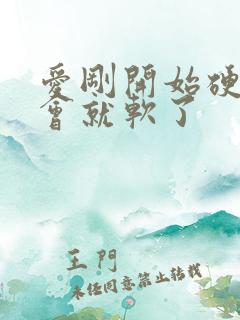 爱刚开始硬插一会就软了