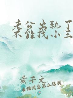 老公出轨了,能不能找小三