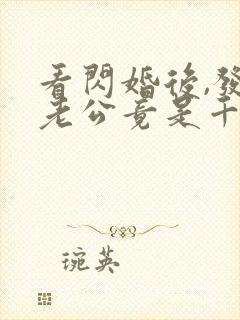 看闪婚后,发现老公竟是千亿大佬