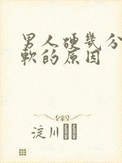 男人硬几分钟就软的原因