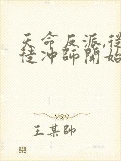 天命反派,从逆徒冲师开始小说读