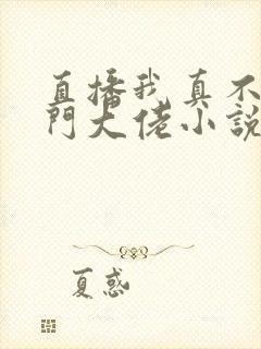 直播我真不是道门大佬小说好看吗