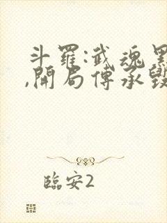 斗罗:武魂黑洞,开局传承毁灭神