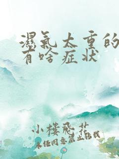 湿气太重的女人有啥症状