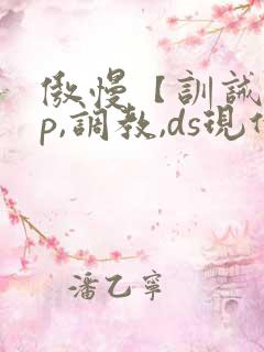 傲慢【训诫,sp,调教,ds现代家奴