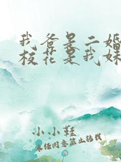 我爸是二婚高冷校花是我妹