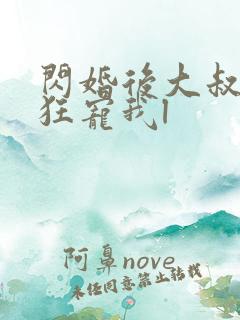 闪婚后大叔每天狂宠我l