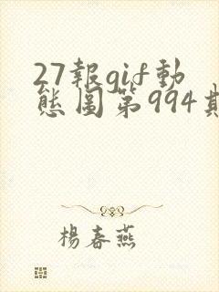 27报gif动态图第994期