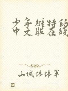 少年维特的烦恼中文版在线