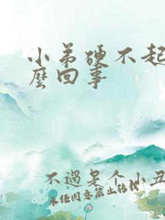 小弟硬不起是怎么回事