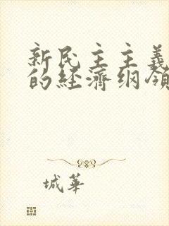 新民主主义革命的经济纲领是( ).