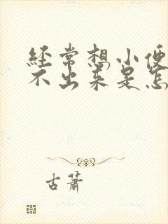 经常想小便又尿不出来是怎么回事