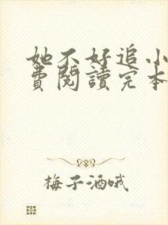 她不好追小说免费阅读完本