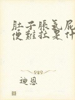 肚子胀气屁多大便难拉是什么情况