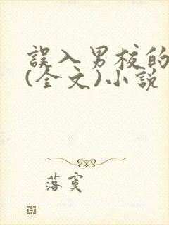 误入男校的女生(全文)小说