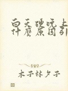 白天硬晚上软是什么原因引起的