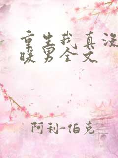 重生我真没想当暖男全文