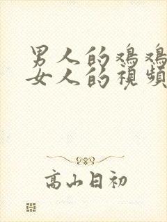 男人的鸡鸡插进女人的视频