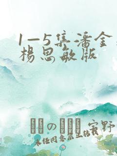 1—5集潘金莲杨思敏版