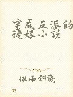 穿成反派的恶毒后娘小说