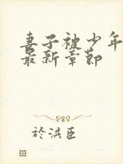 妻子被少年夺走最新章节