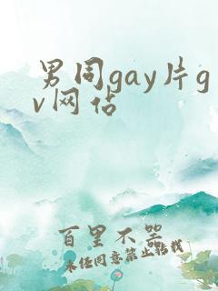 男同gay片gv网站