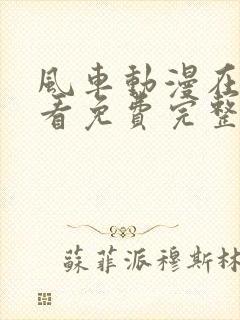 风车动漫在线观看免费完整观看