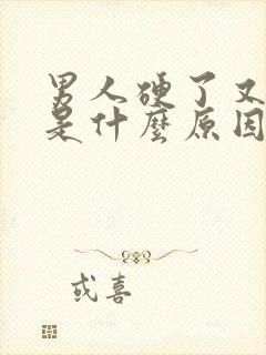 男人硬了又软了是什么原因