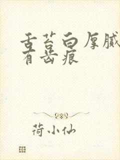 舌苔白厚腻两边有齿痕