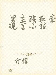 男主强取豪夺的现言小说