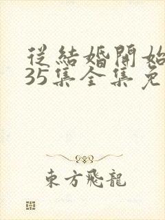 从结婚开始恋爱35集全集免费观看