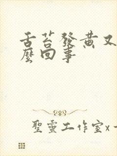 舌苔发黄又厚怎么回事