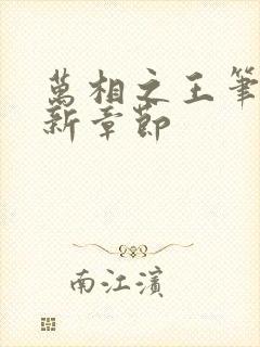 万相之王笔趣最新章节